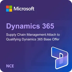 Microsoft Dynamics 365 Supply Chain Management Attach to Qualifying Dynamics 365 Base Offer (NCE)