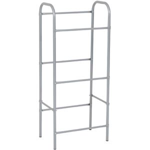 Böttcher-AG Getränkekistenregal silber, für 3 Kisten, 50 x 114 x 34cm (B/H/T), silber, aus Metall
