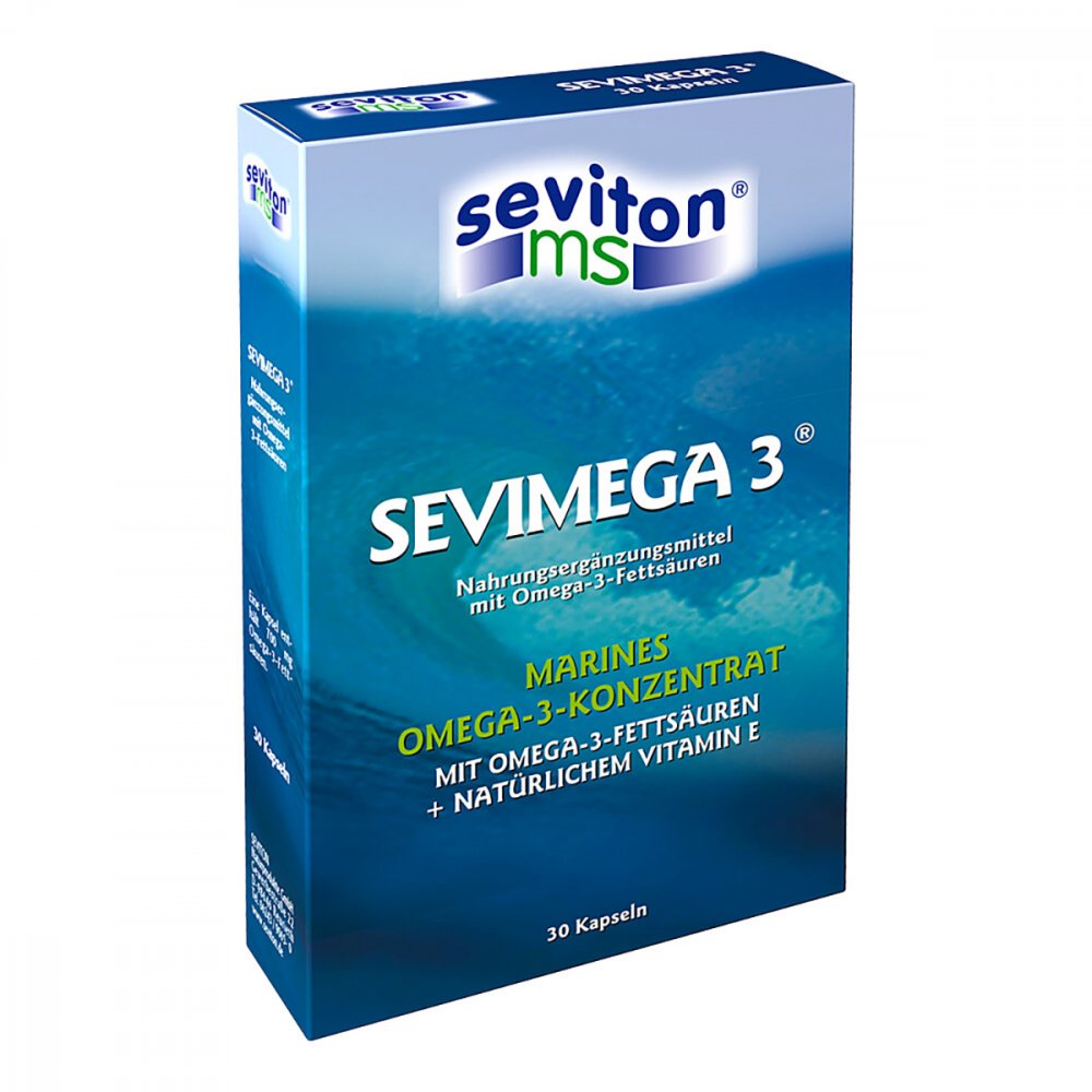 Seviton Naturprodukte und Nahrungs- Sevimega 3 Kapseln 04126235