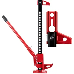 Wiltec, Wagenheber, Farm Jack Profi-Klemm-Set Offroad Wagenheber 3000kg Stockwinde ATV Heber (3000 kg)