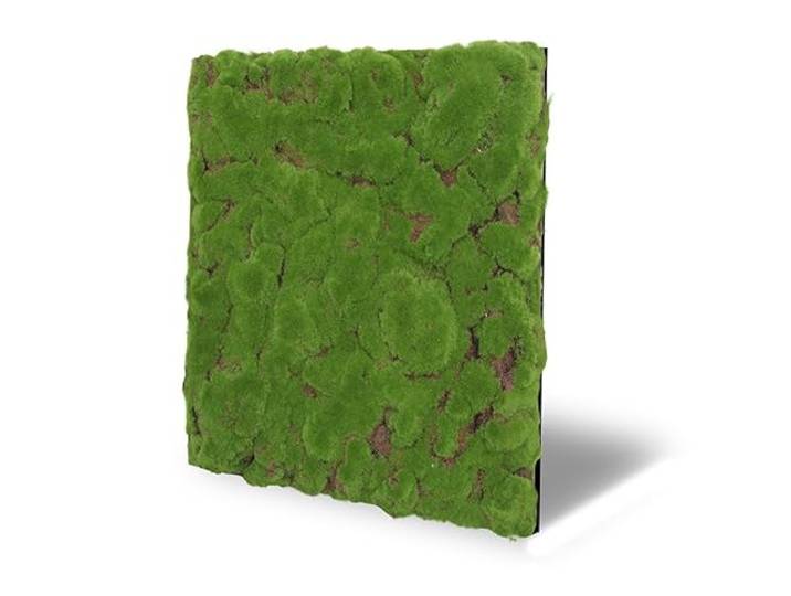 JANGAL Modular Wall Design Moos Paneel (52 x 52 cm), Modulares Wandpaneel, mit recyceltem PET-Filz, zum Kleben oder Schrauben, Wandverkleidung, Wand Deko, Mooswand (Forest Green Bulk)