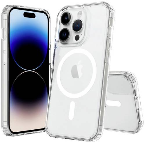 JT Berlin Pankow Clear MagSafe Backcover Apple iPhone 15 Pro Transparent MagSafe kompatibel