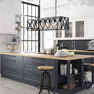 industriestil kreative persönlichkeit bar lampe industrie 4. 6 eisen rechteckig eisen pendelleuchte