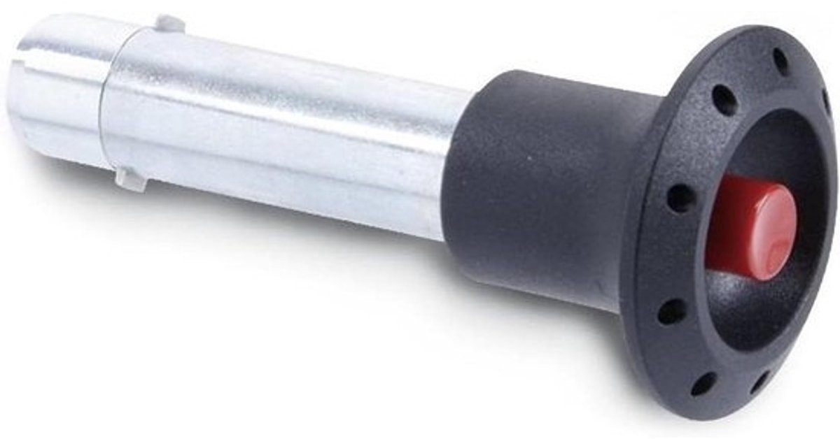 Axiale Borgpen Koppelingselement RVS Zilver Zwart 8x35mm