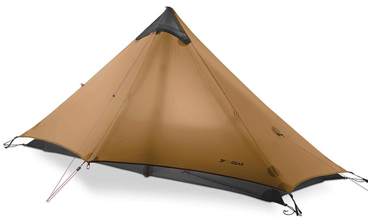 Zelt für 1 Person Rucksackzelt - Doppelwandig - 230 x 80 x 125 cm - 0,87 kg - Silikonbeschichtet
