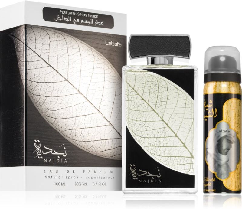 Lattafa Najdia coffret cadeau pour homme
