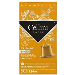 Cellini 30er-Pack Kafffeekapseln »Cellini Espresso Cremoso« braun