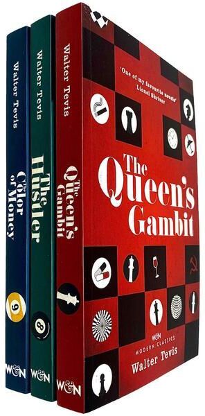 The Queen's Gambit by Walter Tevis 3 Books Collection Set - Fiction - Paperback W&N