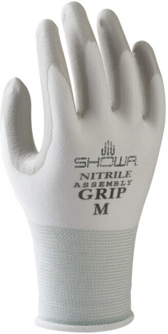 SHOWA Gants 370, blanc Taille XS (370 EU XS/White)