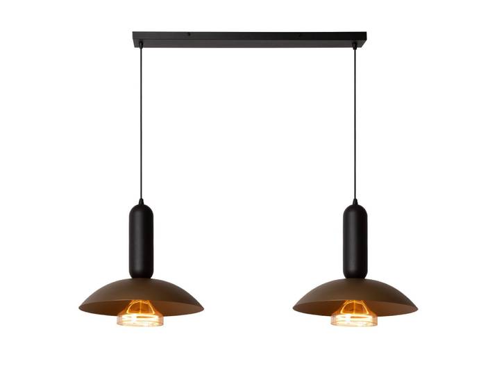 Lucide GRANTHAM - Hanglamp - 2xE27 - Koffie - Essential