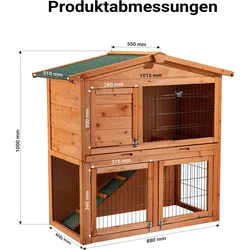 Wiltec Nagerhaus, Gehege