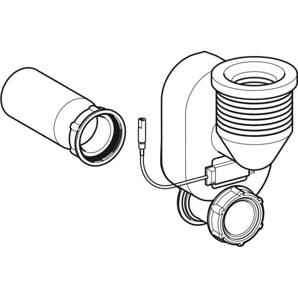 Geberit Absaugeformstück zu 599552/599652 599073000