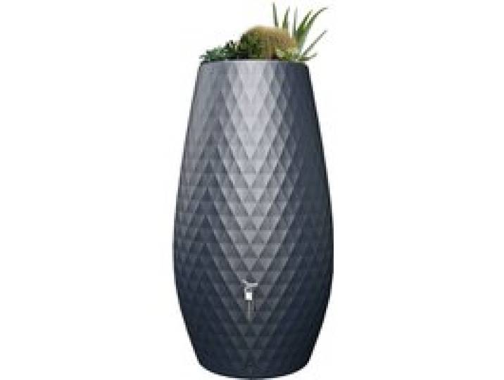 Récupérateur d'eau Triagon avec bac à fleurs et accessoires 230L, Triagon