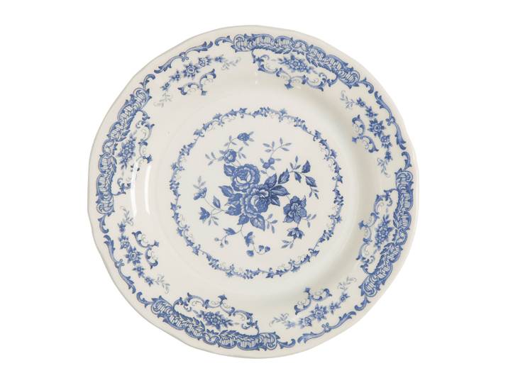 Bitossi Home - Assiette Vaisselle - Bleu - Céramique Ironstone