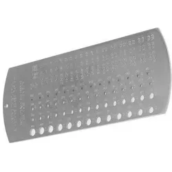RS PRO, Messlehre, Bohrlehre Stahl 1.0 - 5.9mm
