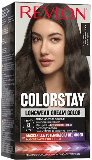 Revlon Colorstay Longwear Cream Color #3 - Castanho Escuro