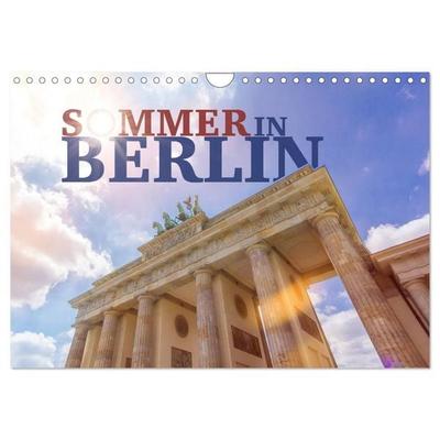 SOMMER IN BERLIN (Wandkalender 2027 DIN A4 quer), CALVENDO Monatskalender