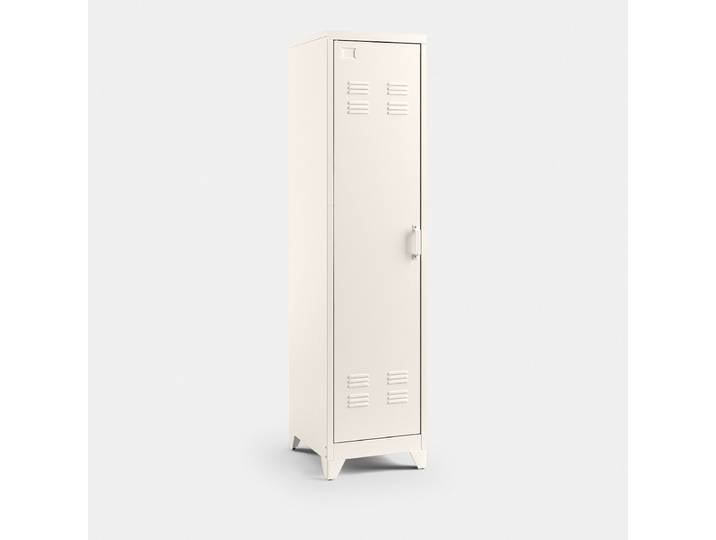 LA REDOUTE Armoire vestiaire américain métal acier, Hiba Beige Galet