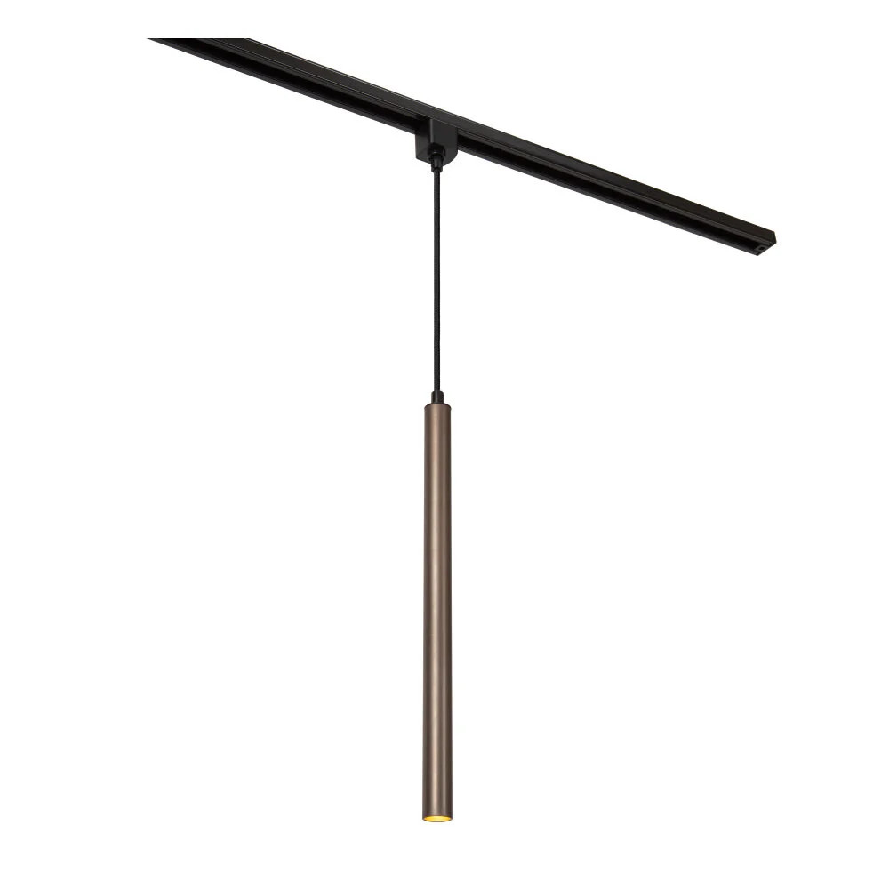 Lucide KEONI Railverlichting LED Dimbare 1xG9 Roestbruin Essential