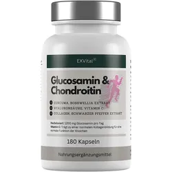 EXVital® Glucosamin Chondroitin Komplex Kapseln, 180 Kapseln