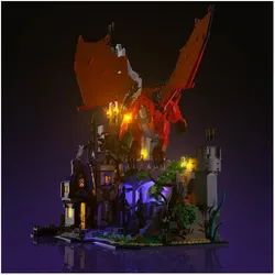 Light my bricks LMB 2.0 LED Licht Set für LEGO 21348 Dungeons & Dragons: Die Sage vom Roten Drachen