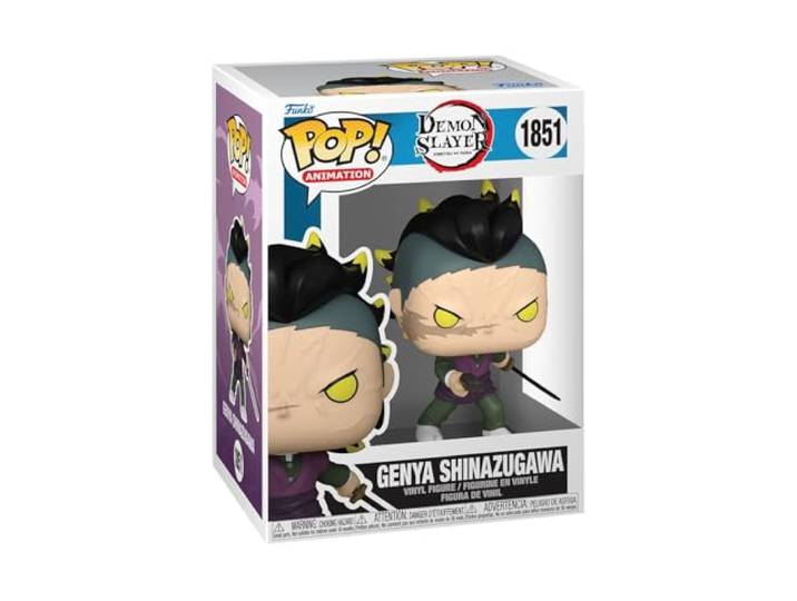 Demon Slayer Genya Shinazugawa (Demon Form) vinylfiguur 1851 Funko Pop! standaard