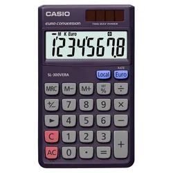 CASIO Taschenrechner SL-300VERA dunkelblau