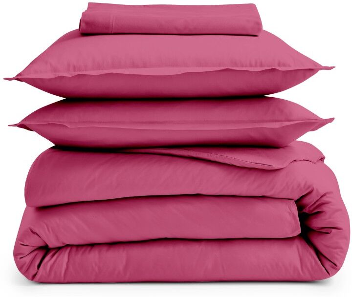 Taie 100% coton Tradilinge MAGENTA (Couleur : Magenta)