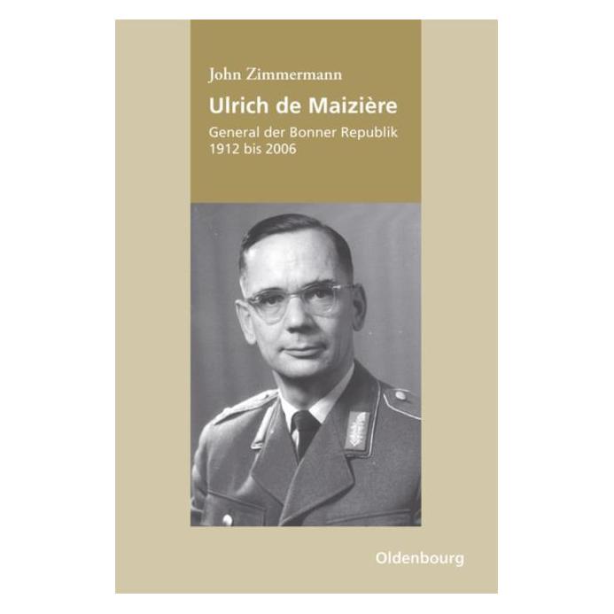 De Gruyter Zimmermann:Ulrich de Maizière (Deutsch, Hardcover, John Zimmermann) (67826399)