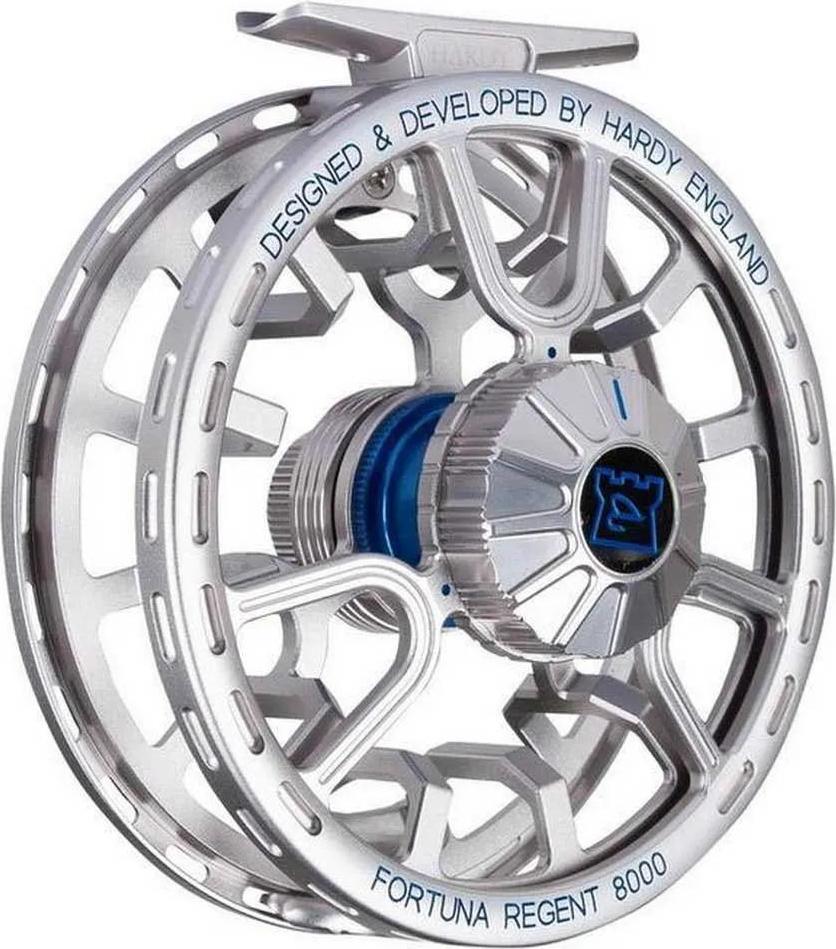 Hardy Fortuna Regent Fliegenfischerrolle Silber 8000 Silber 8000