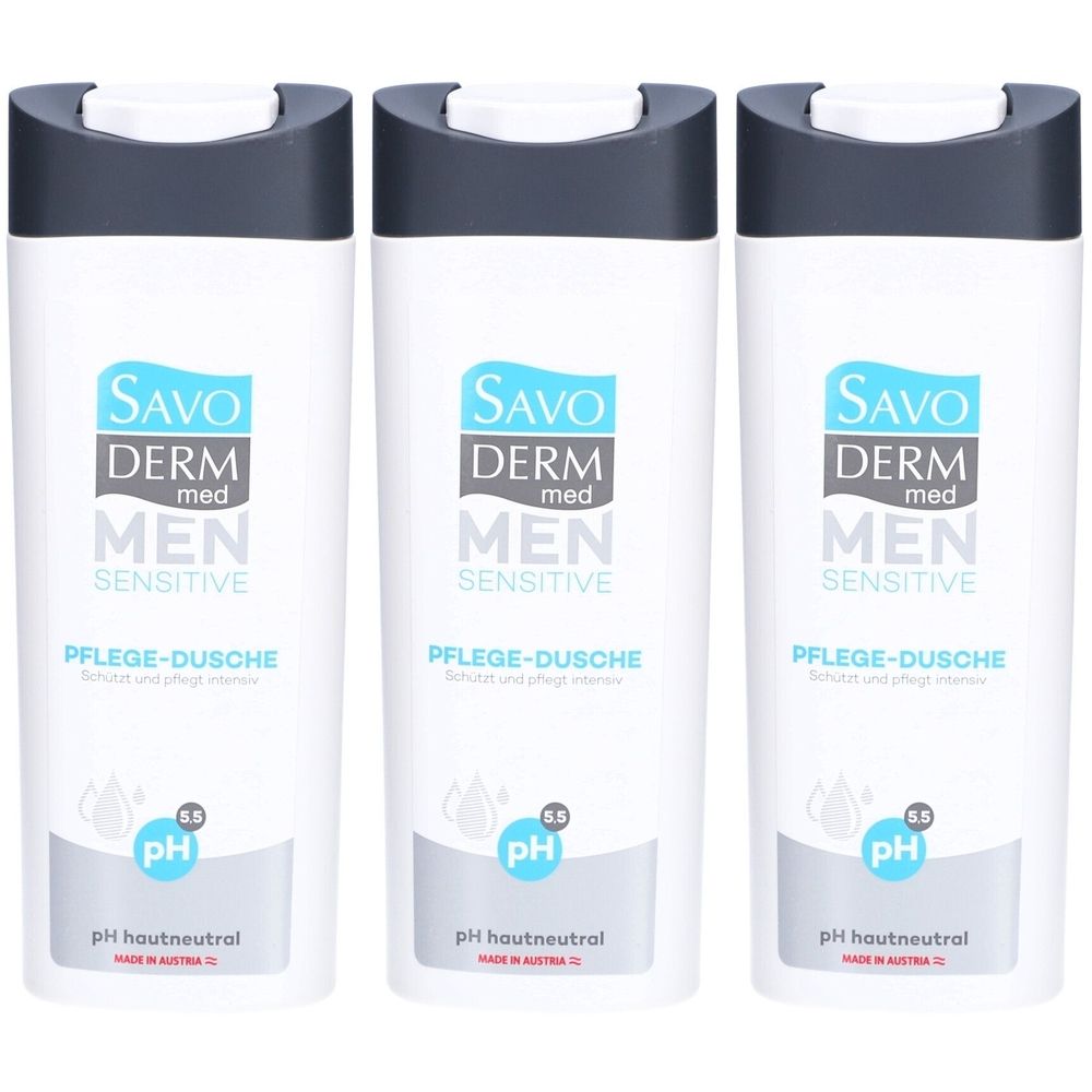 Savoderm MEN Pfl.du Sensitiv x3 3x300 ml Duschgel