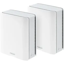 ASUS ZenWiFi BT8 Tri-Band WiFi 7 Smart AiMesh Extendable Router 2er Pack (90IG0930-MO3B20)