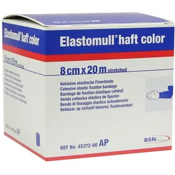 Elastomull haft Color 8 cmx20 m Fixierbinde 1 St