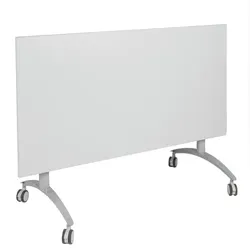 Seitenklapptisch mit Vollkernplatte "PowerSurf", fahrbar