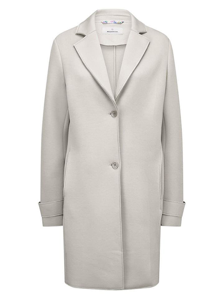 Milestone Übergangsmantel "Renee" in Creme - 34