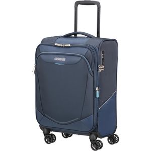 AmericanTourister Koffer Summerride Spinner exp. marineblau, Weichschale, 4 Rollen, 40,5 Liter, 35 x 55 x 22cm