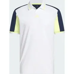 ADIDAS Beyond The Course Vent Twistknit Polo Shirt, Größe S in Weiß Weiß