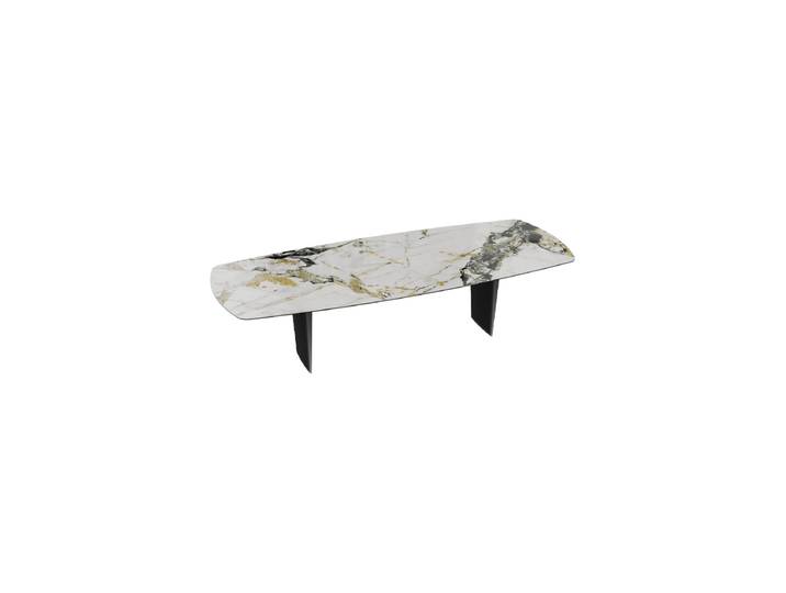 Designer Esstisch „Auguste“ aus Keramik, verschiedene Grössen Akante Design