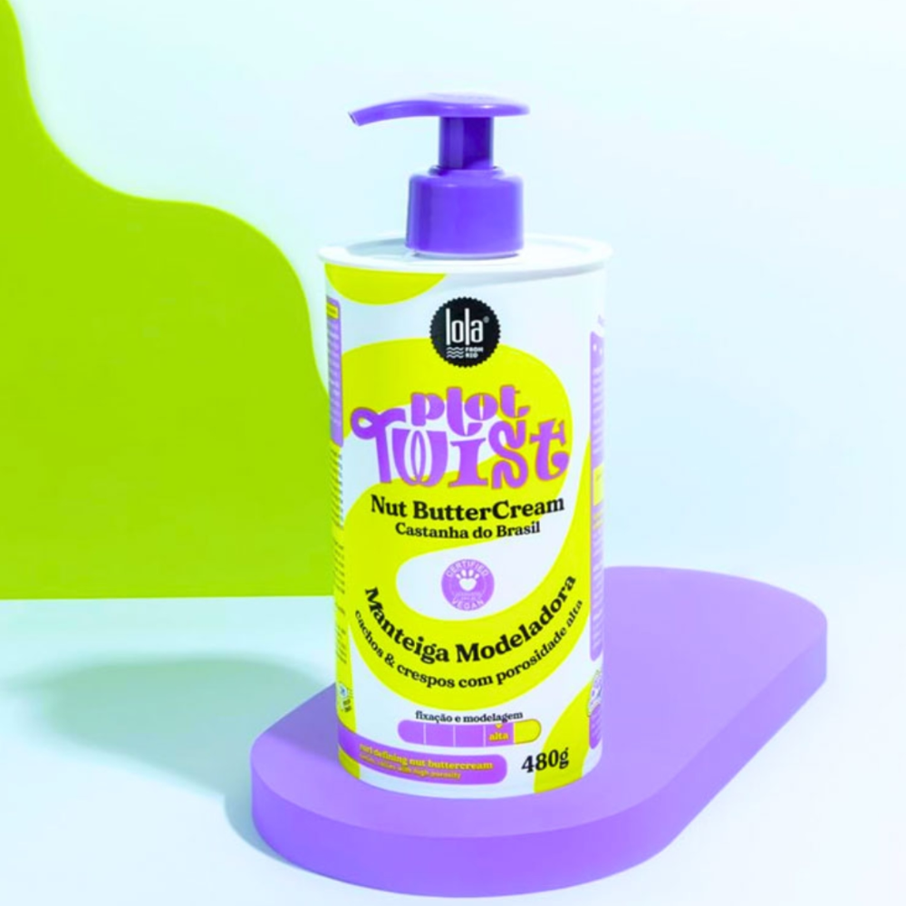 Lola Cosmetics Plot Twist Nut Styling Hair Butter Cream 480g