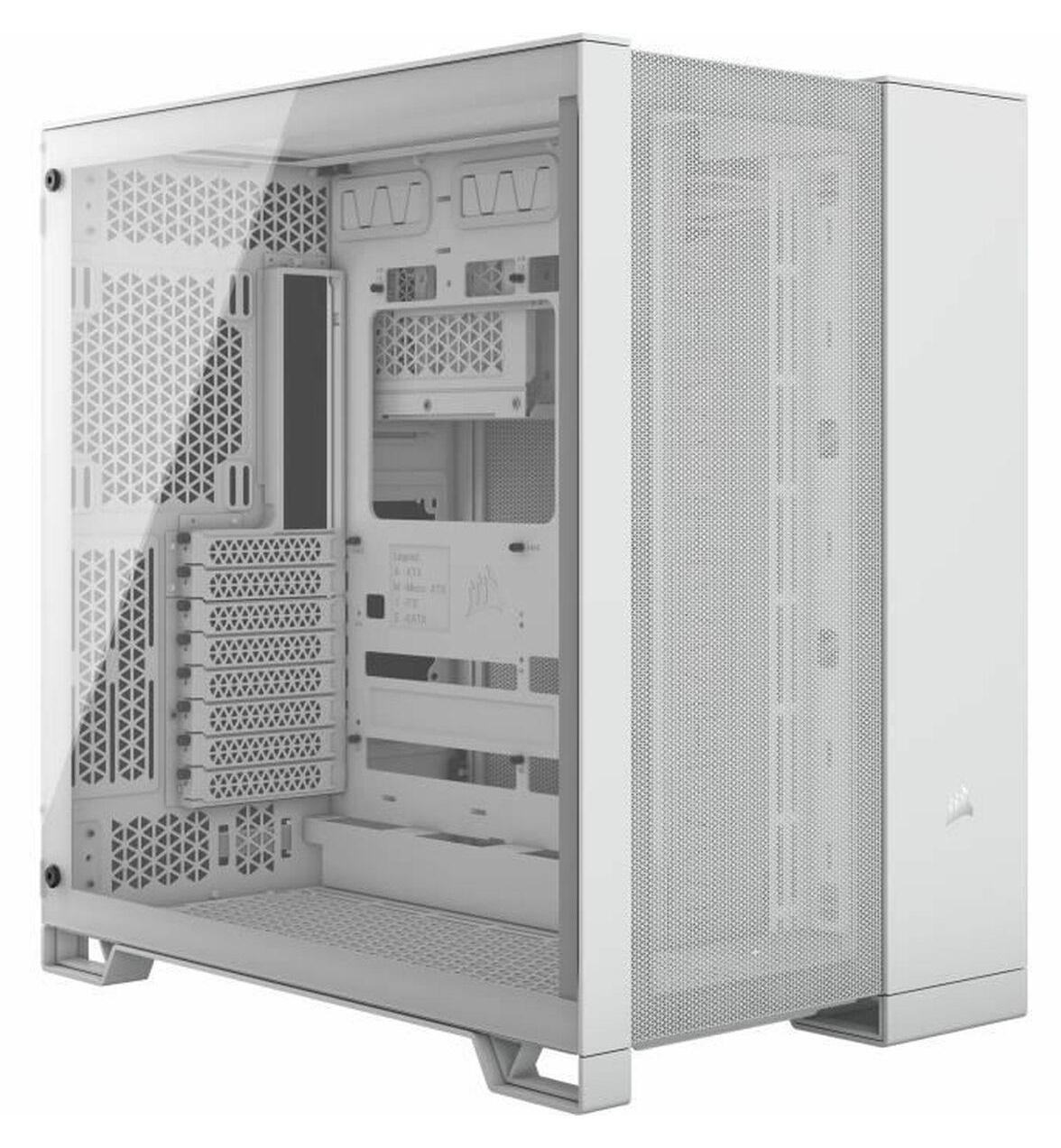 Gehäuse Semitorre ATX Corsair 6500D Hellgrün