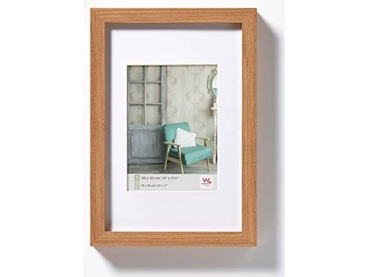 Walther Design Stockholm Cadre Photo Marron 20x30 Cm