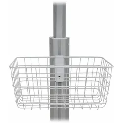 ERGOTRON Draht Korb gross fuer StyleView Patienten Bett Tisch 35x30x12 cm