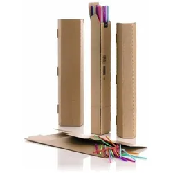 Smartboxpro, Verpackungsmaterial, Versandhlse, fr DIN A2 Formate, SK, braun (10 Stk.)