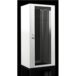 Rittal Netzwerkschrank TX CableNet 7888.831 (42 HE, 19 Zoll Rack), Serverschrank, Grau, Weiss