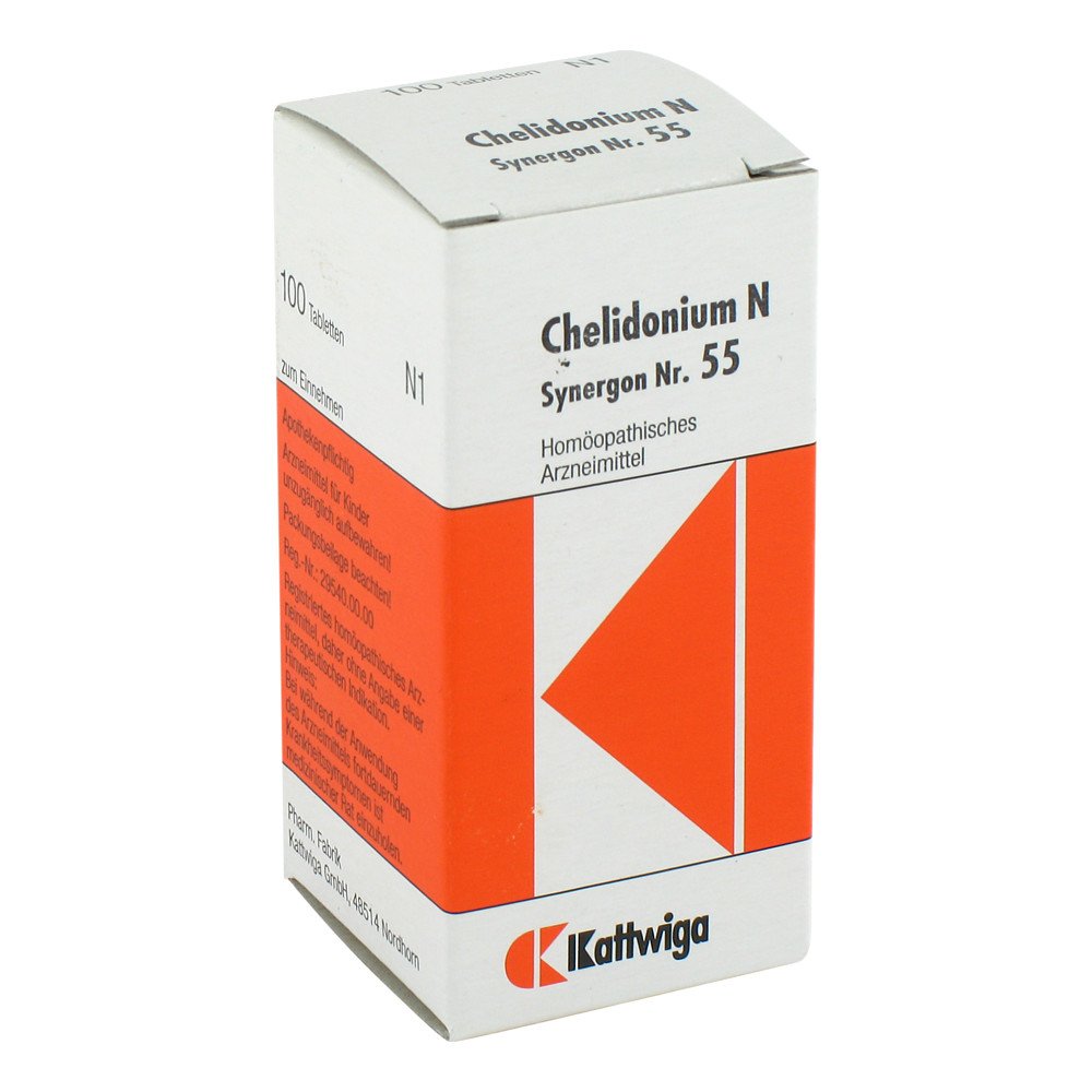 Kattwiga Arzneimittel GmbH Synergon 55 Chelidonium N Tabletten 04905413