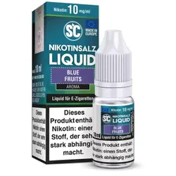 Blue Fruits 10ml NicSalt Liquid by SC 10ml / 10mg
