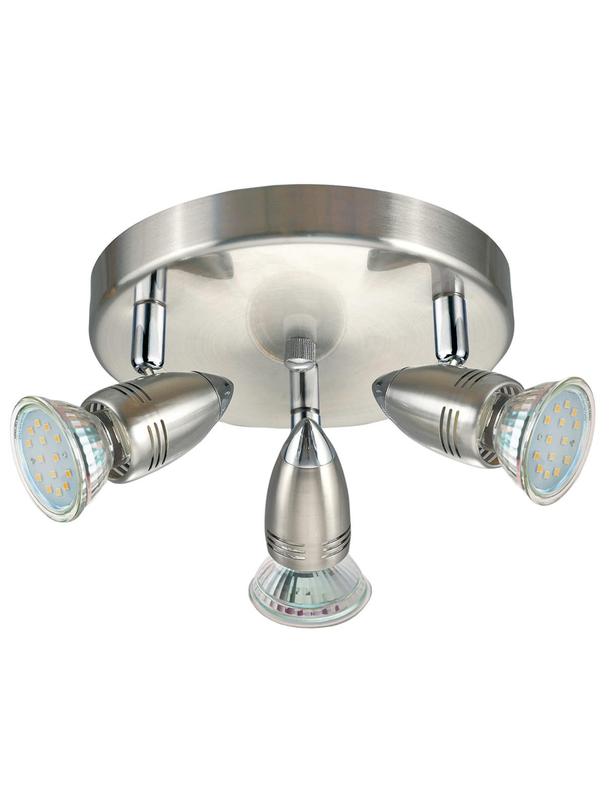 EGLO MAGNUM LED Spot, nickel-matt, chrom
