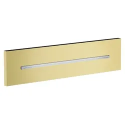 Herzbach LIVING SPA Schwall-Wandauslauf XL 30.696000.1.03 Unterputz PVD Gold