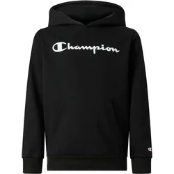 CHAMPION Kapuzen-Sweatshirt für Jungen mit Script-Logo Schwarz - L