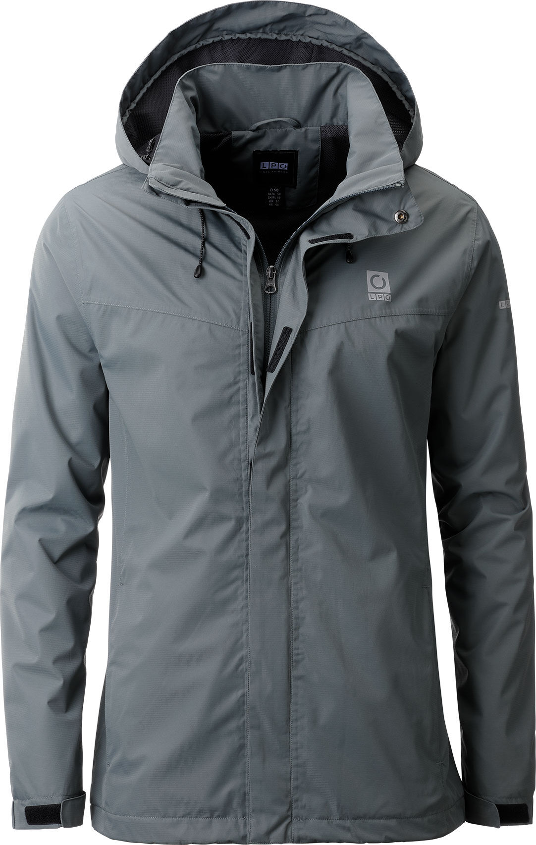Outdoorjacke LPO "Nicklas", Herren, Gr. 3XL, grün, Web, 100% Polyester, regular fit hüftbedeckend, Jacken Outdoorjacke, auch in Grossen Grössen erhältlich grün 3XL